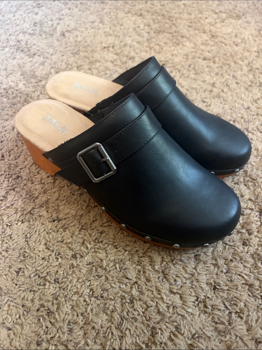 NEW MIA Clog Mules 9